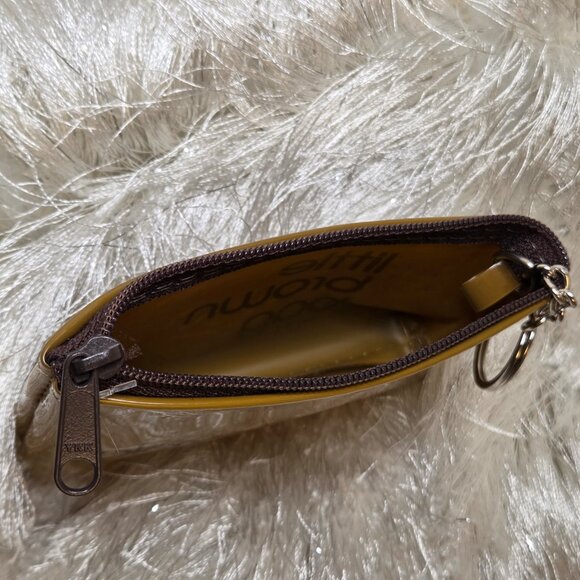 Bloomingdale's Exclusive Little Brown Bag Key Pouch Petite Zip Case - Picture 3 of 7